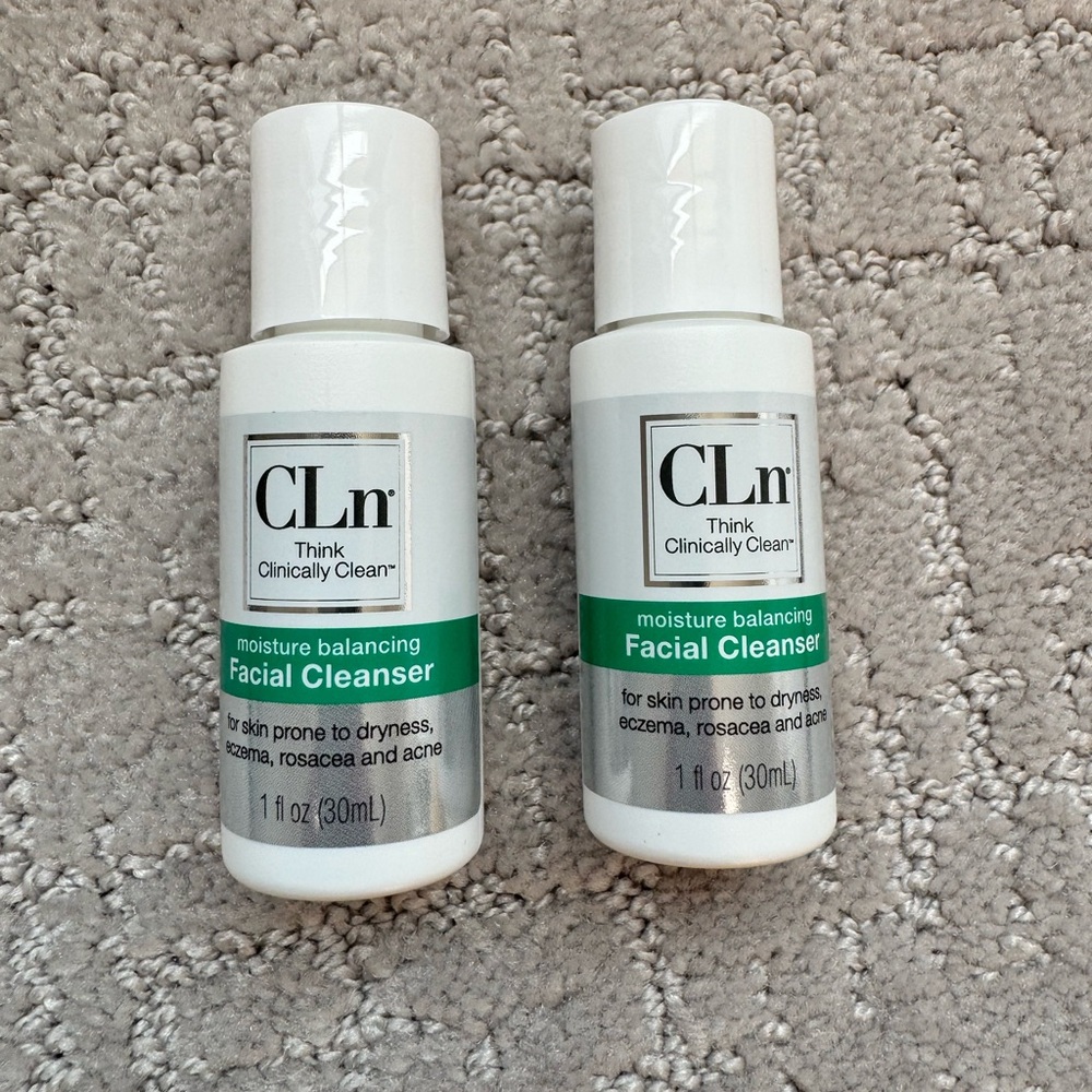 Brand new! set of 2 CLn moisture balancing facial cleanser